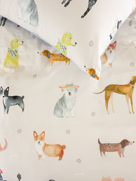 Dog Dreams Duvet Cover Set