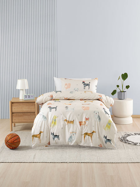 Dog Dreams Duvet Cover Set