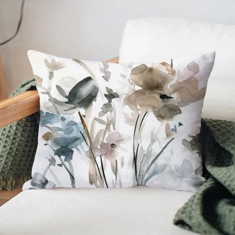 Watercolour Autumn Cushion/Scatter Cover