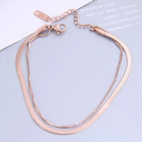 Skinny Bitch Bracelet Rose Gold