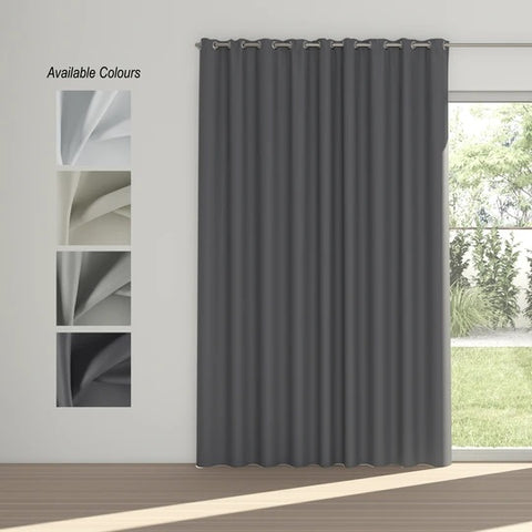 Solarline Eyelet Curtain (100% Blockout)